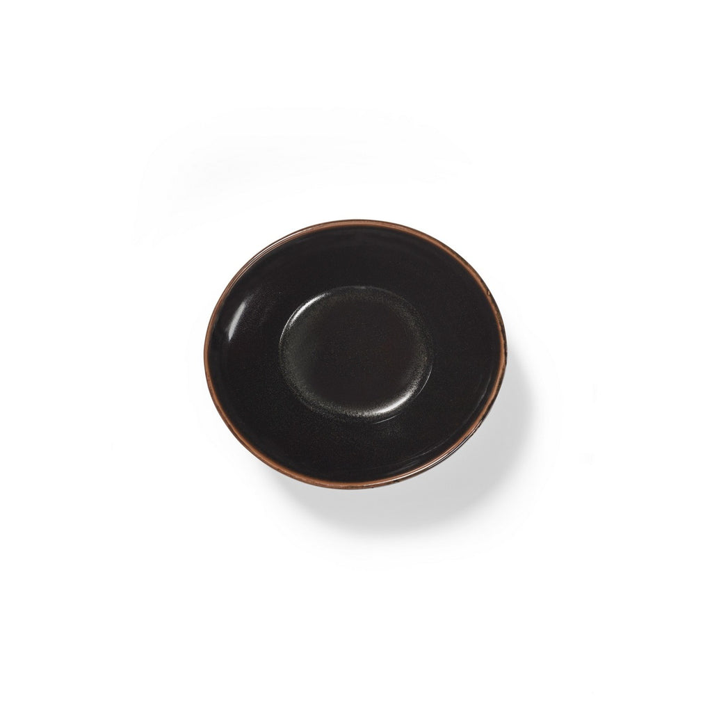 Out Of Lines - Serving Bowl - Black Brown - Uncharted