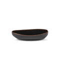 Out Of Lines - Oval Serving Bowl - Black Brown - Uncharted