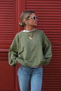 Sudadera Arthus Caqui