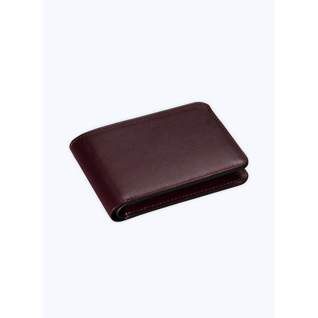 Fursac - Smooth Leather Wallet In Burgundy - Burgundy