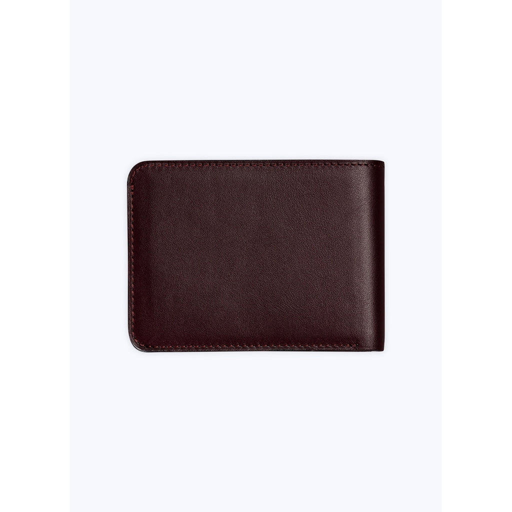 Fursac - Smooth Leather Wallet In Burgundy - Burgundy