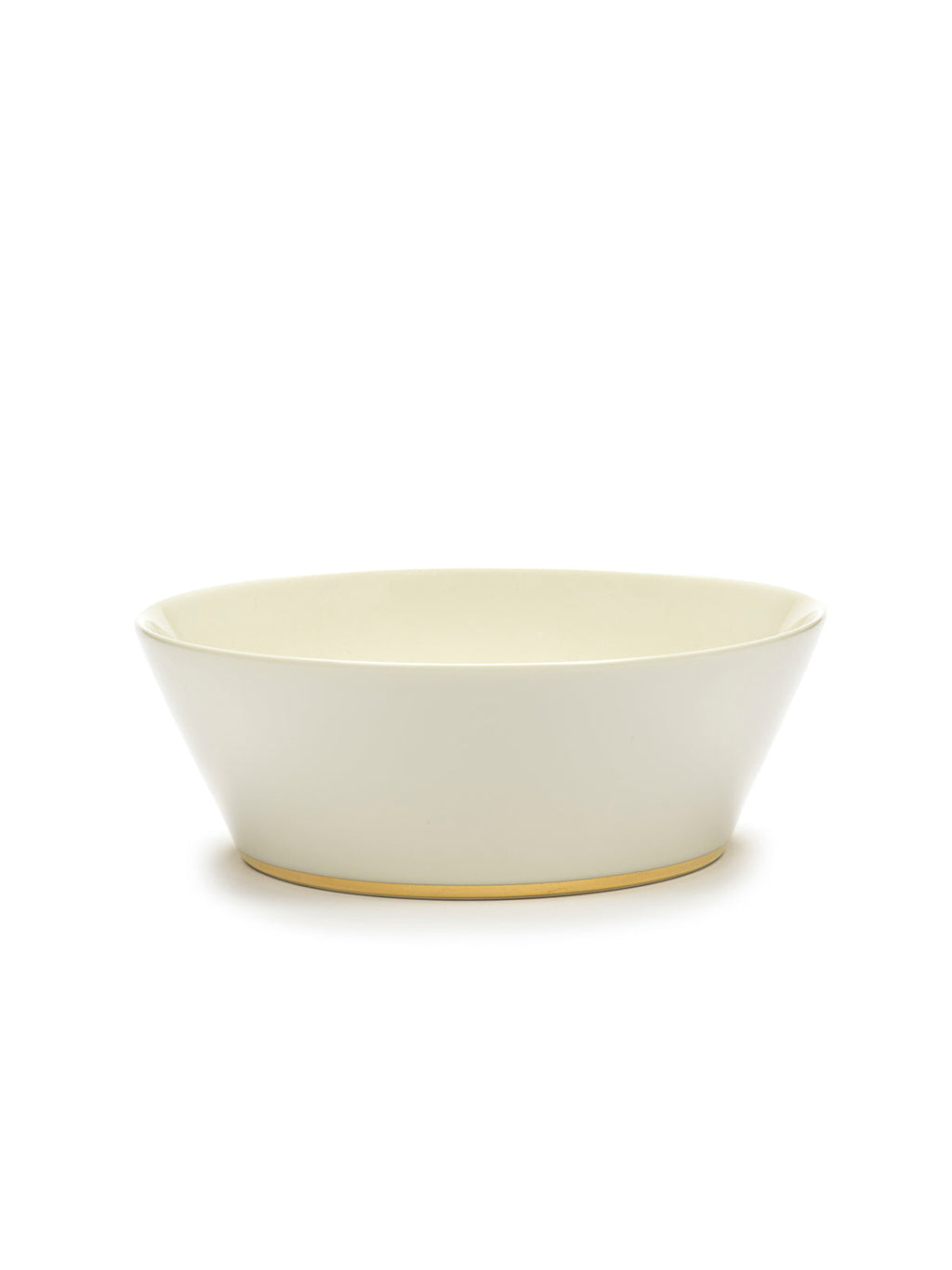 Juego de 2 cuencos XL - Blanco - Desiree Gold - De Roger Van Damme