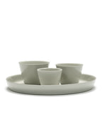 Juego de 4 tazas de espresso sin asa - Sand Cena - De Vincent Van Duysen