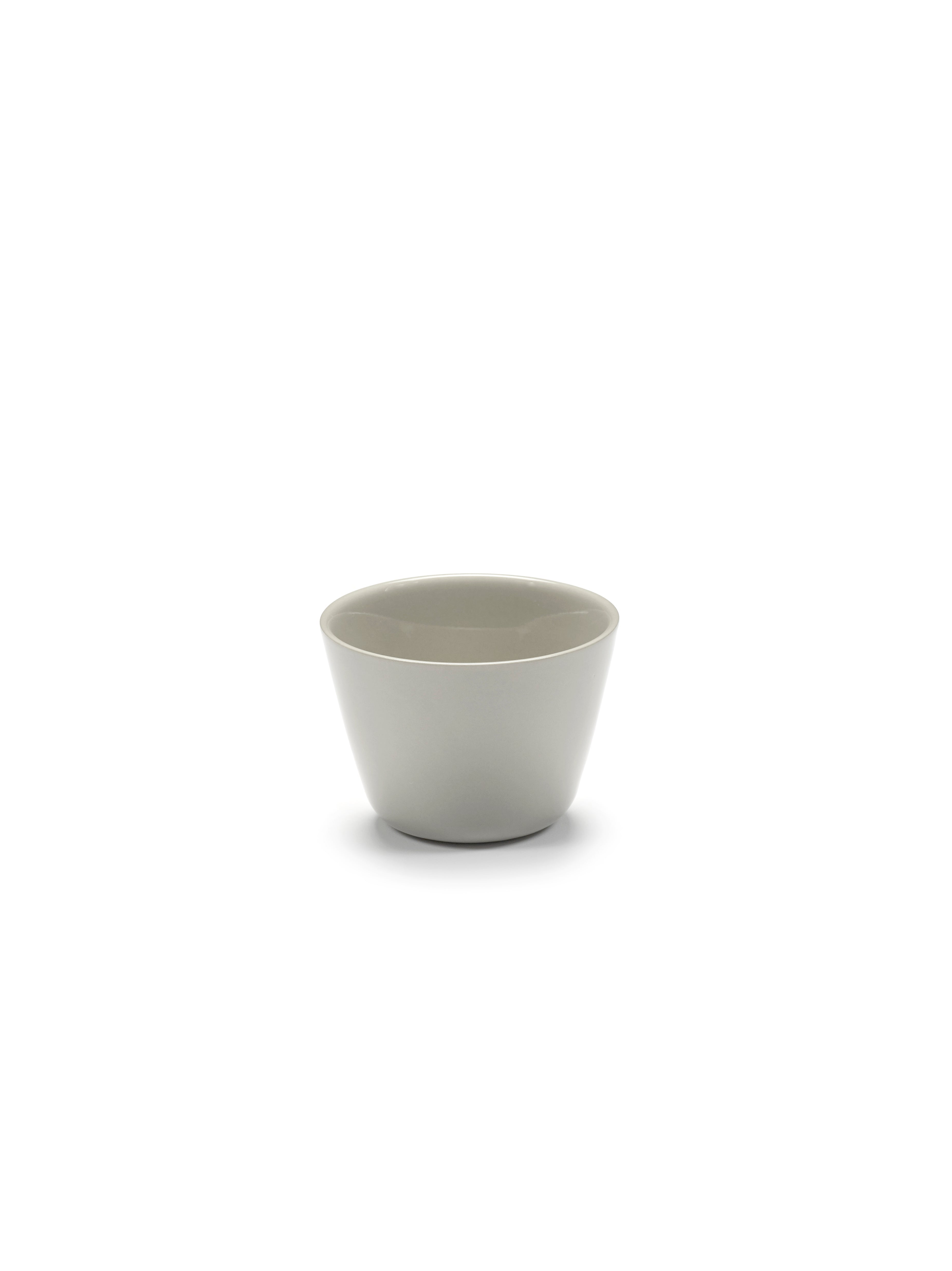Juego de 4 tazas de capuchino sin asa - Sand Cena - De Vincent Van Duysen