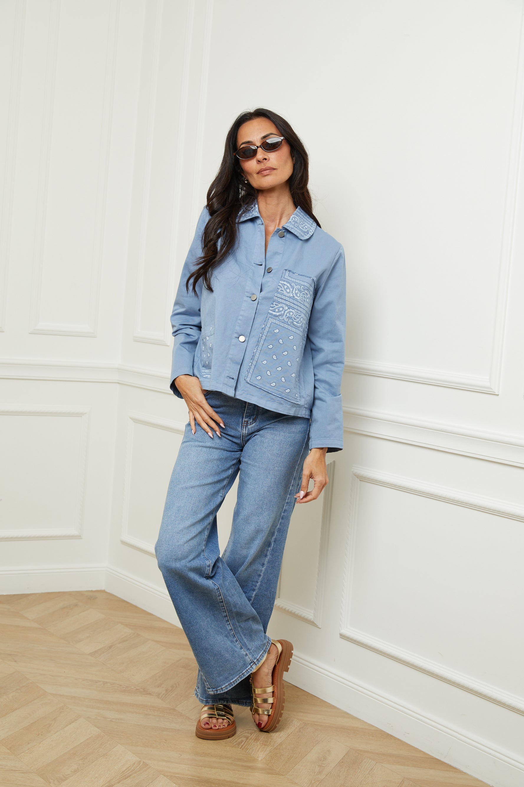 Veste Jo - Bleu