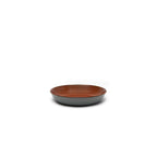 Terres De Rêves - 4 Assiettes Creuses S - Smoky Blue/Rust - Anita Le Grelle