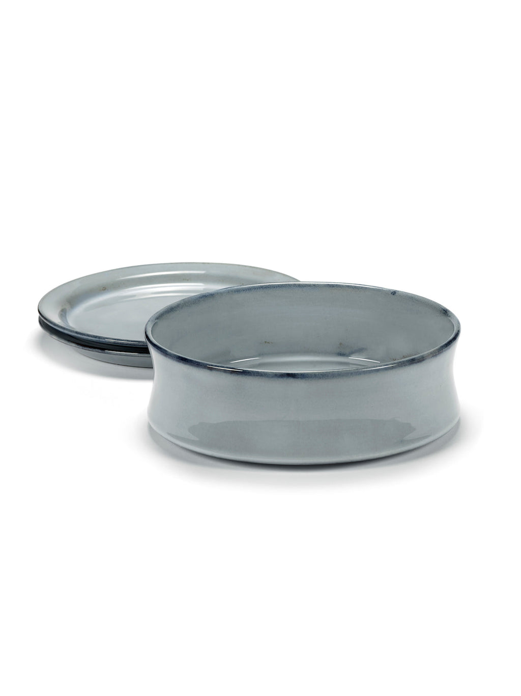 Cuenco + 2 platos - Pure Blue - By Pascale Naessens