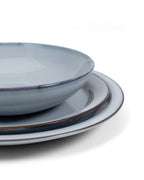 Lot De 4 Assiettes Hautes - M - Bleu Pur