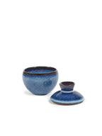 Box + Lid °2 S - Pure Dark Blue - By Pascale Naessens