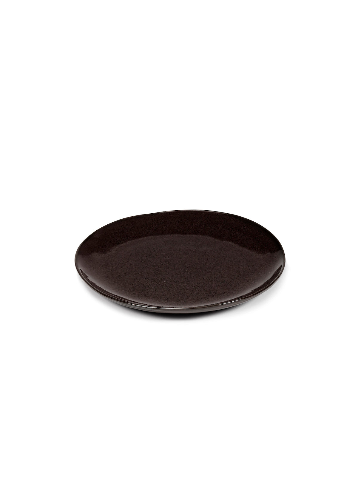 La Mère - Lot De 2 Assiettes - L - Grès - Ébène