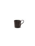 La Mère - Lot De 2 Tasses À Café Avec Anse - Grès - Ébène