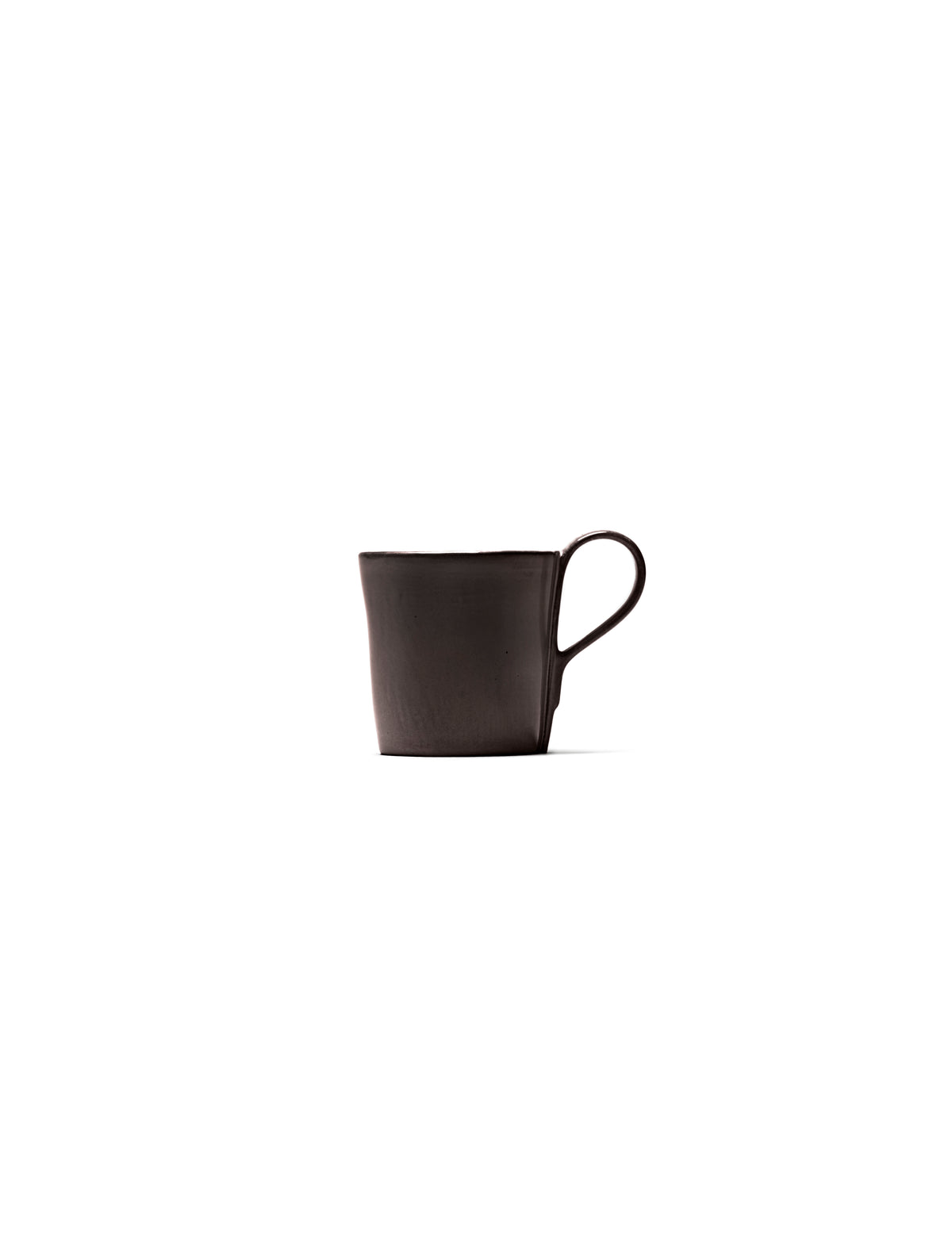 La Mère - Lot De 2 Tasses À Café Avec Anse - Grès - Ébène