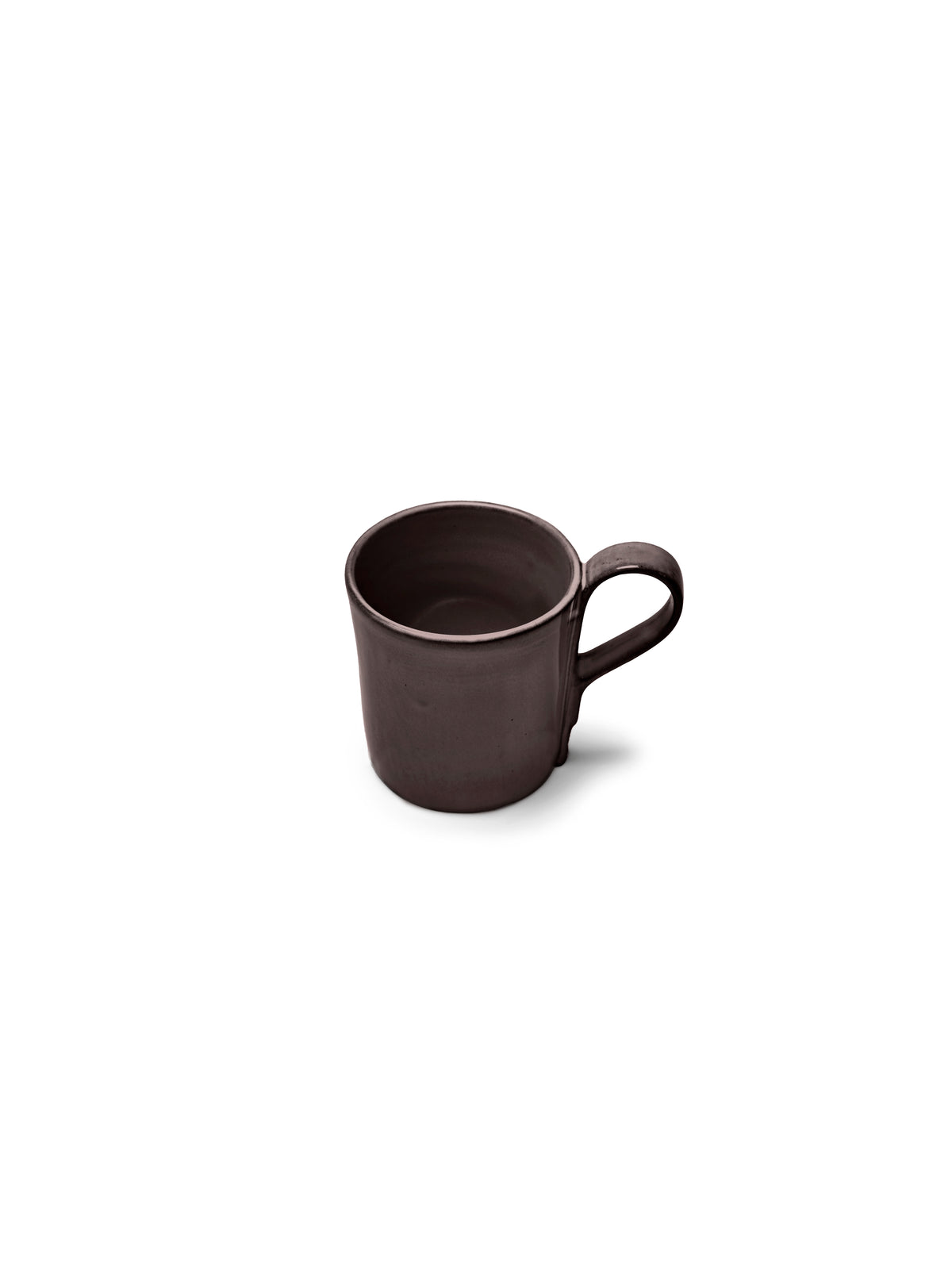La Mère - Lot De 2 Tasses À Café Avec Anse - Grès - Ébène