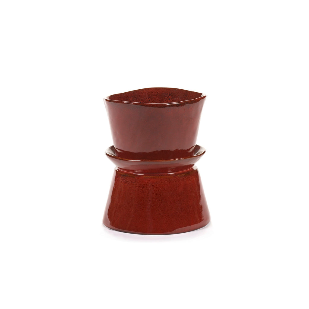 The Mother - Vase/Serving Bowl - Venetian Red - Marie Michielssen