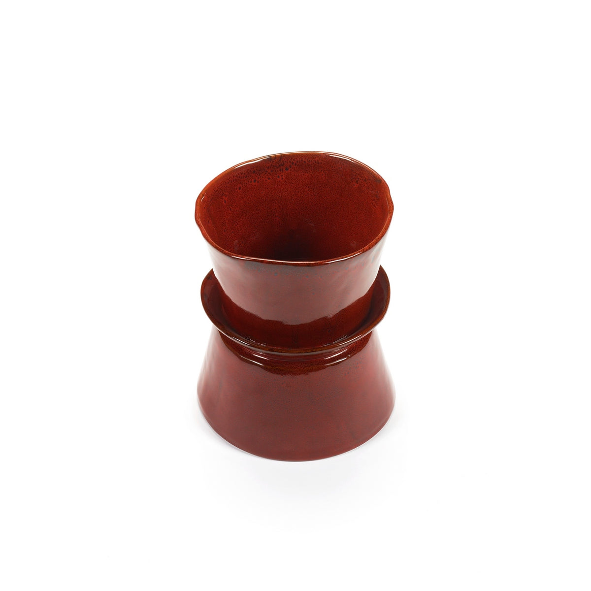 The Mother - Vase/Serving Bowl - Venetian Red - Marie Michielssen