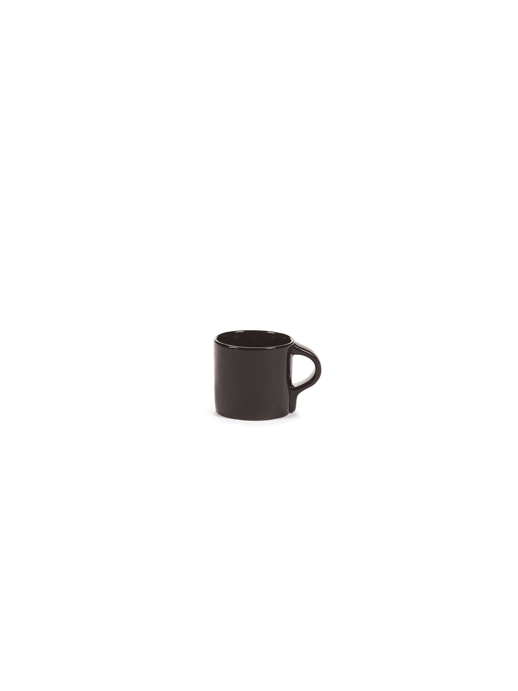 La Mère - Lot De 2 Tasses À Espresso - Grès - Ébène