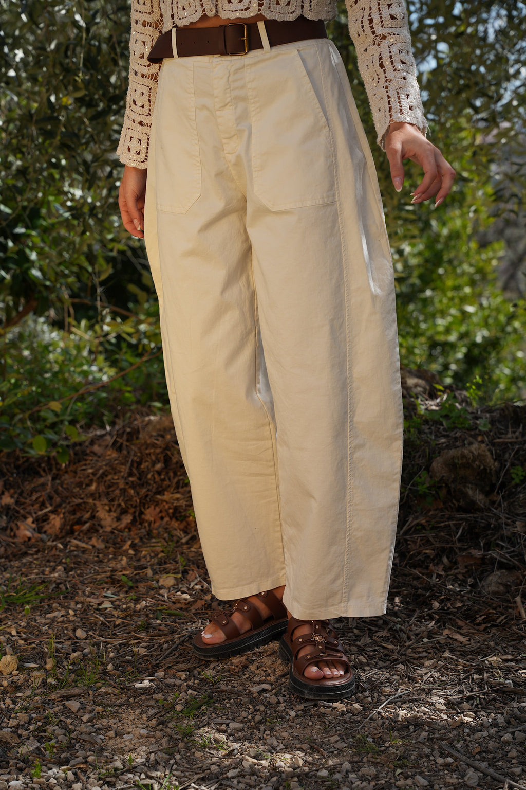 Pantalon Ballon Jay - Crème
