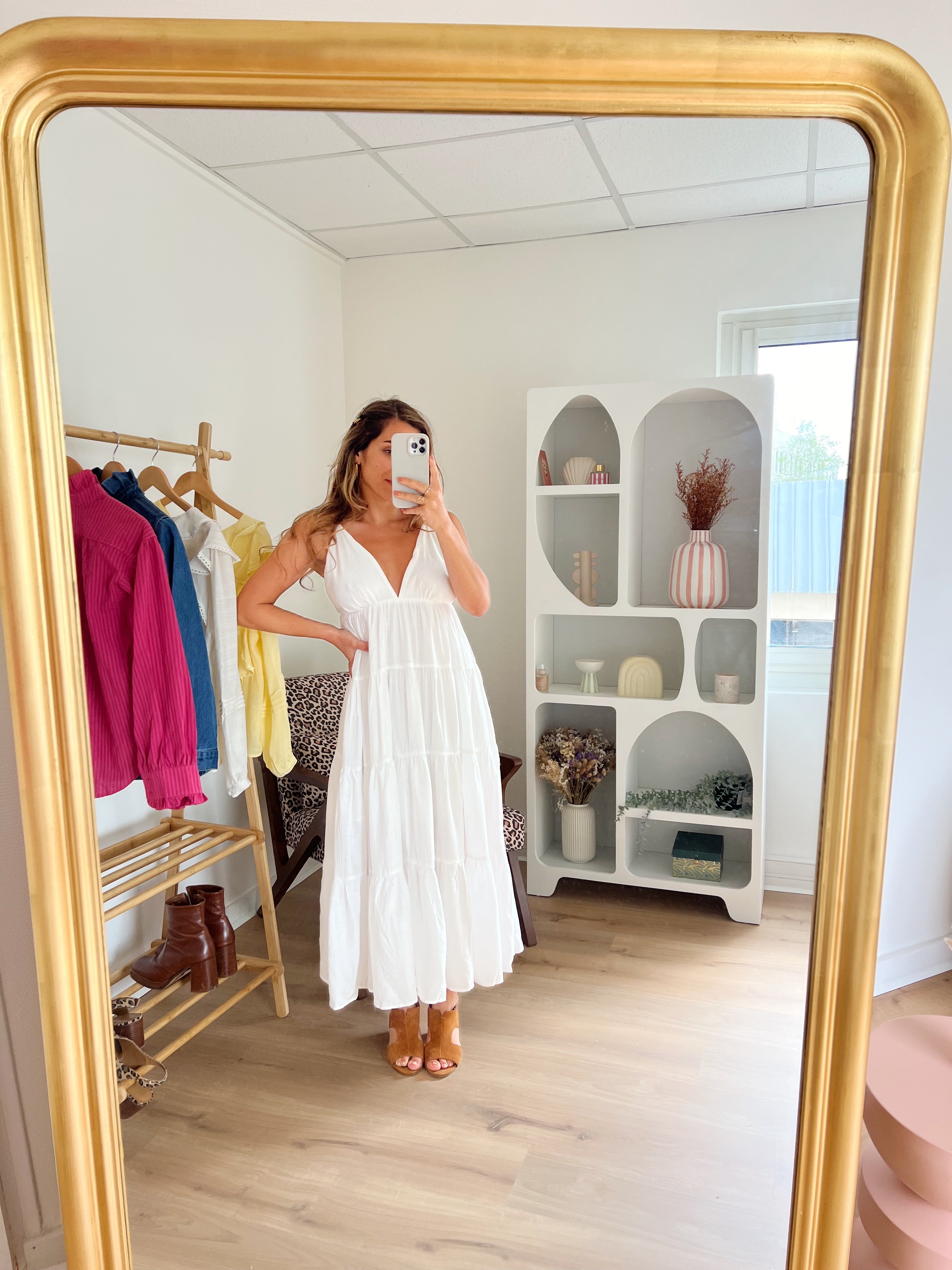 Vestido Largo Louisa - Blanco