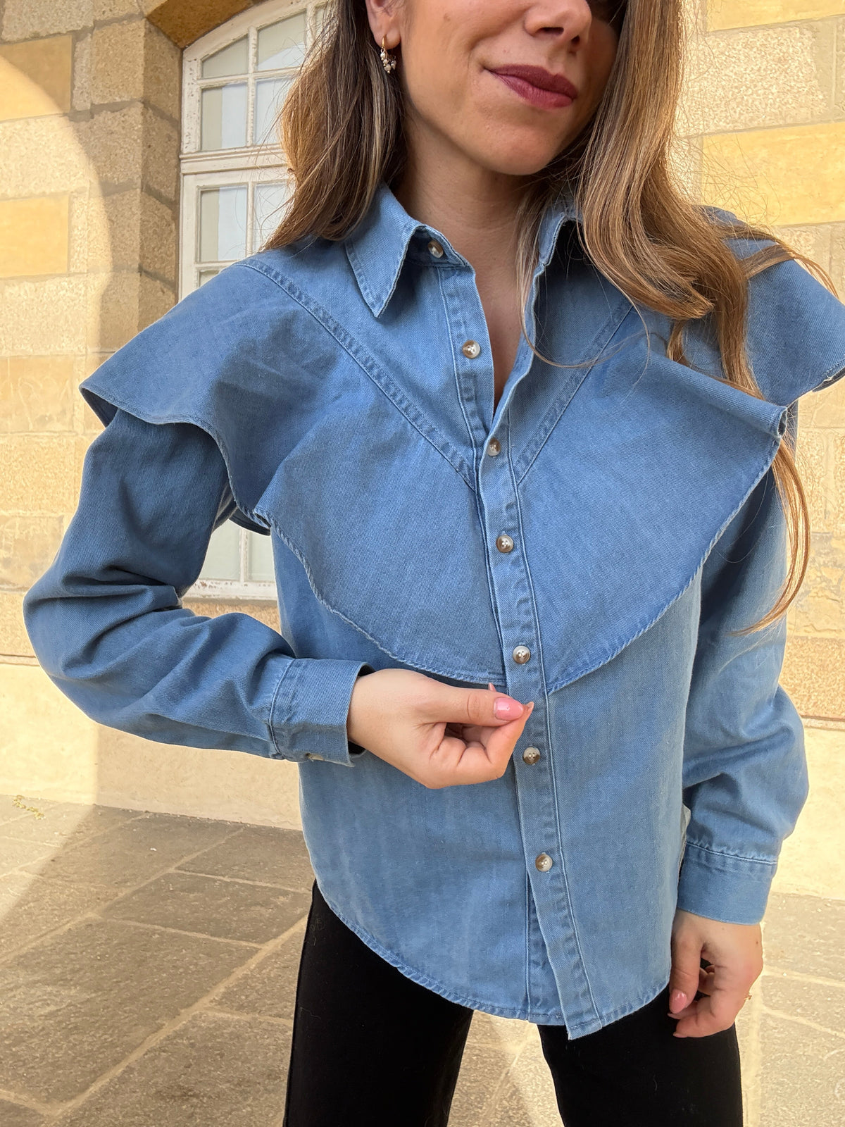 Blusa vaquera Agathe