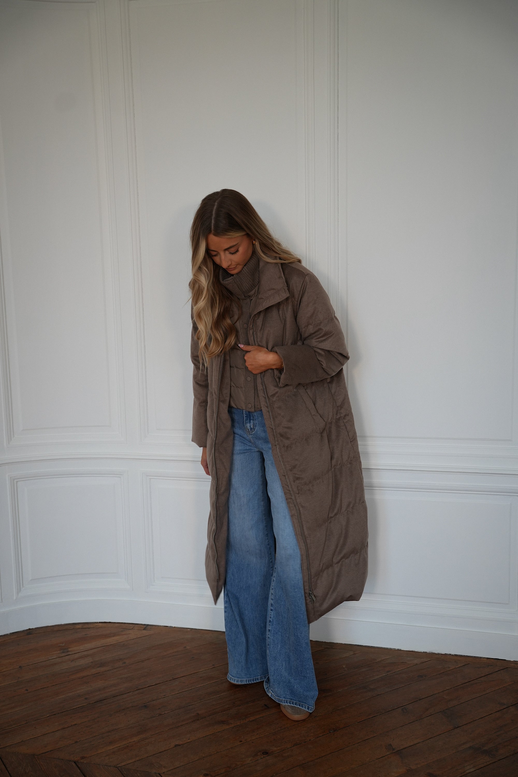Manteau Long Justin - Beige