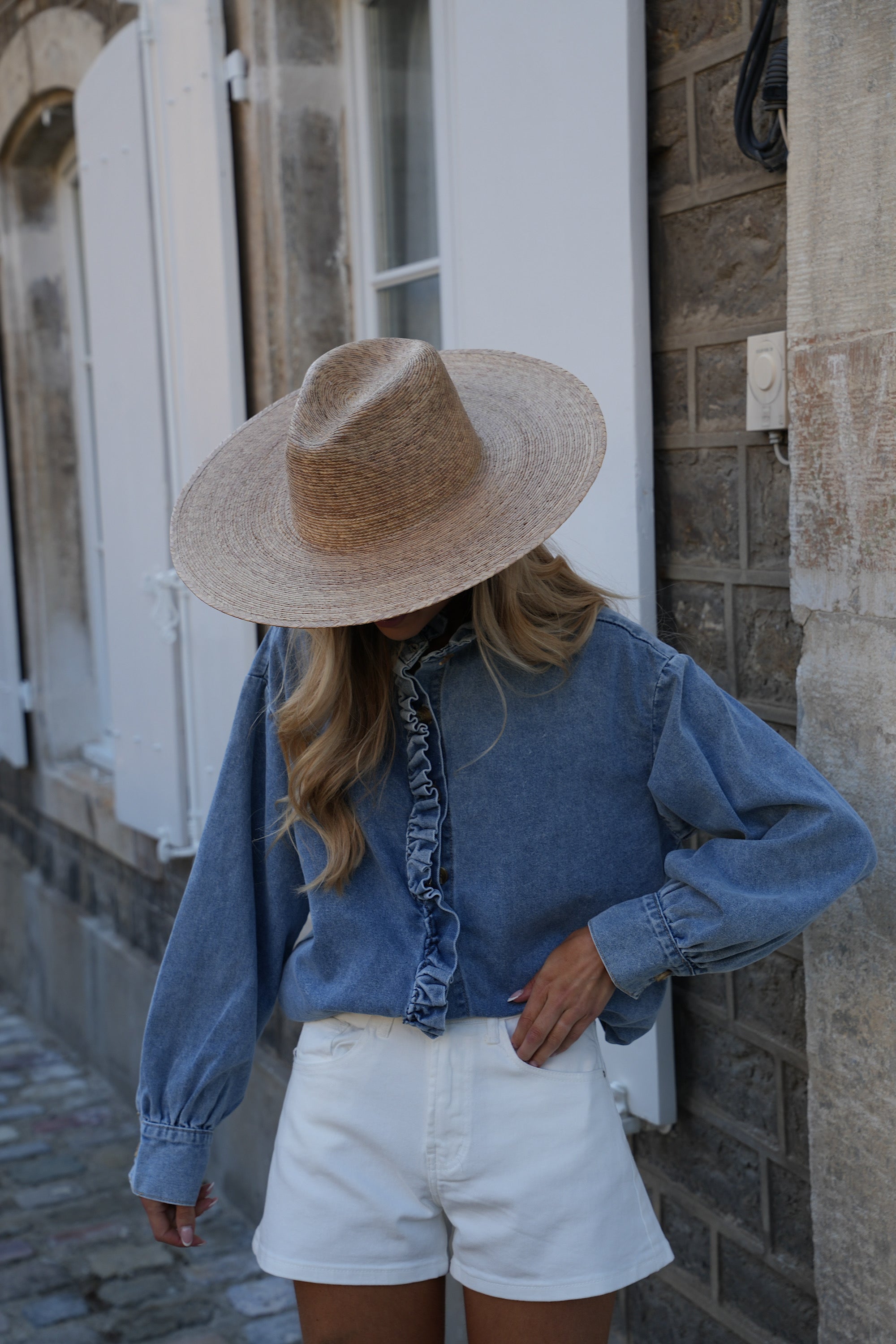 Chemise En Jean Malory - Bleue