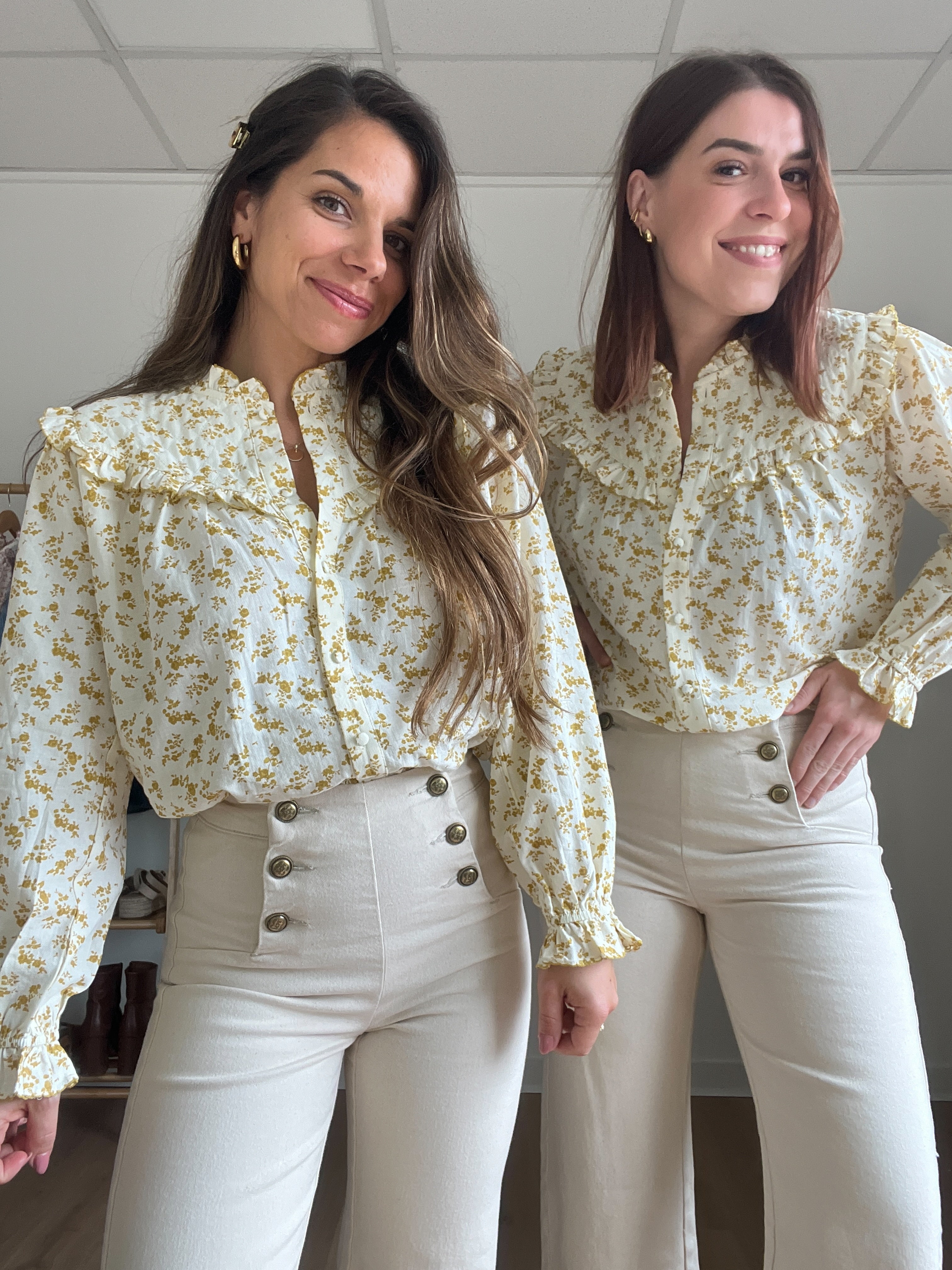 Victorine Jeans Beige