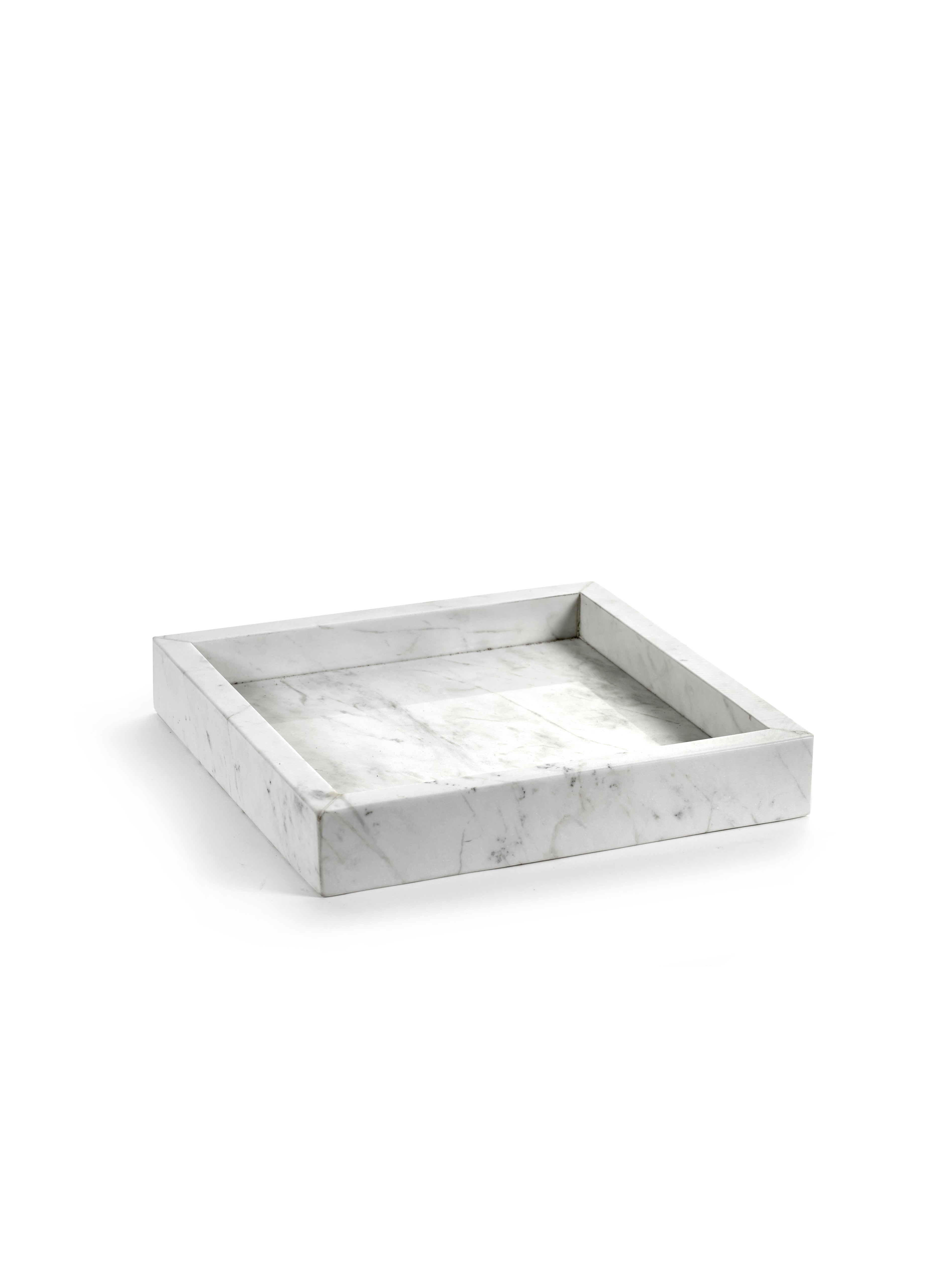 Bandeja Marmor M - Blanco