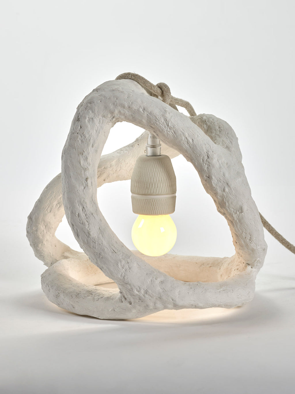 Lampe Sculpture - Blanc - By Marie Michielssen