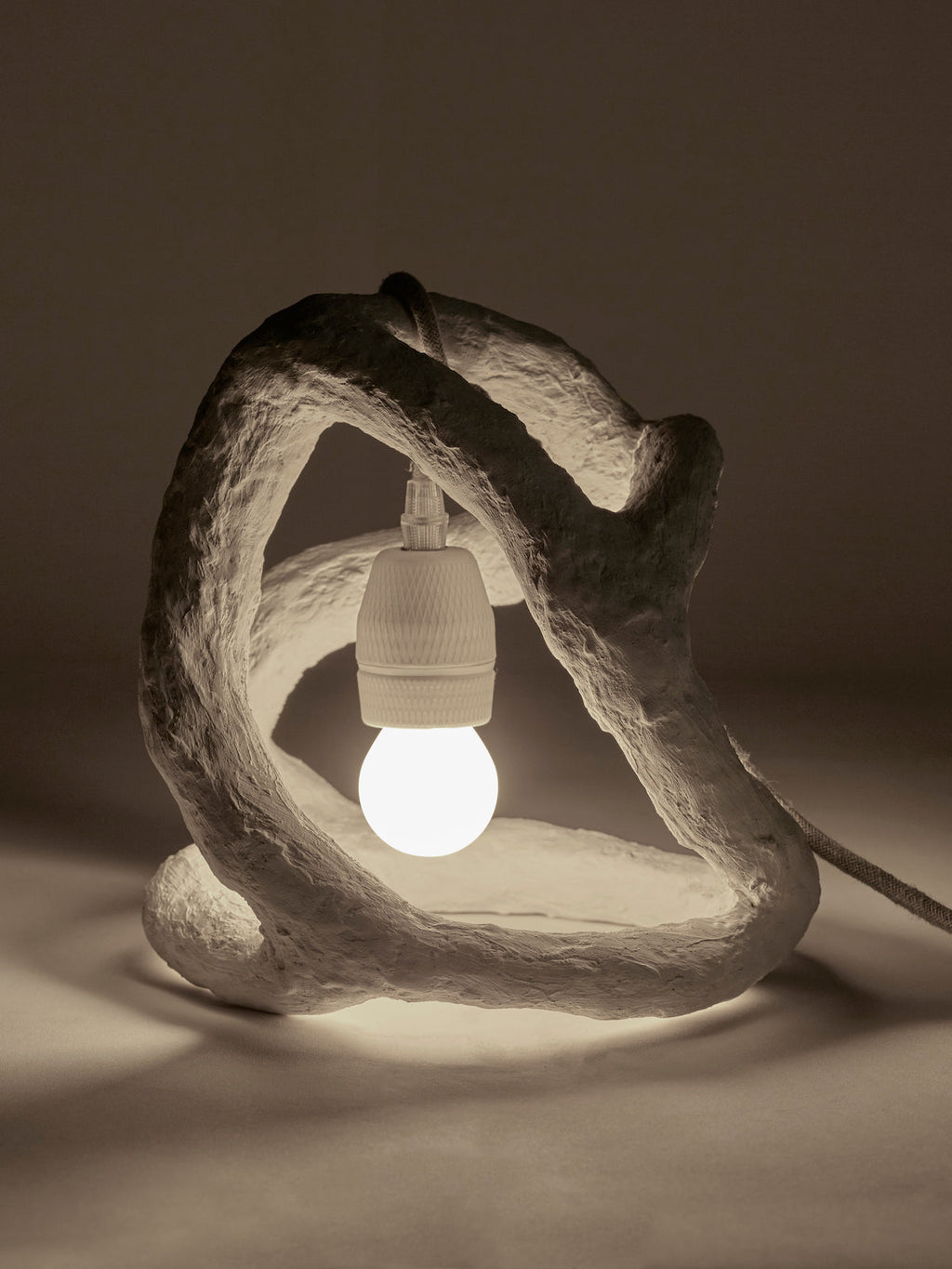 Lampe Sculpture - Blanc - By Marie Michielssen