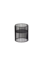Metal Sculptures Interior Turn - Basket - Metal - Black