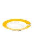 Set Of 6 Deep Plates - Yellow - Pantone by Luca Trazzi