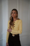 Jersey fino Marissa - Amarillo