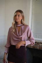 Blouse Fluide Sandra - Rose