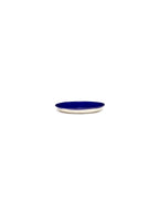Feast - Set Of 4 Plates - XS - Stoneware - Dark Blue White