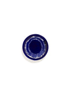 Feast - Set Of 2 Plates - S - Stoneware - Dark Blue White Dots