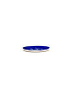 Lot De 2 Assiettes S - Bleu Foncé - Blanc Feast - By Ottolenghi