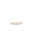 Feast - Set Of 2 Plates - S - Stoneware - White Blue Artichoke