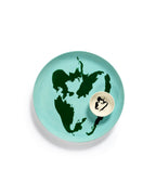 Feast - Set Of 2 Plates - L - Stoneware - Azure Green Pepper