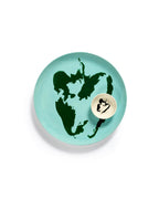 Lot De 2 Assiettes L - Azur Poivron - Vert Feast - By Ottolenghi