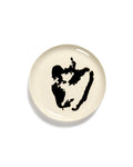 Lot De 2 Assiettes L - Blanche Poivron - Noir Feast - By Ottolenghi
