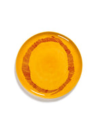 Feast - Serving Platter - Stoneware - Yellow Red