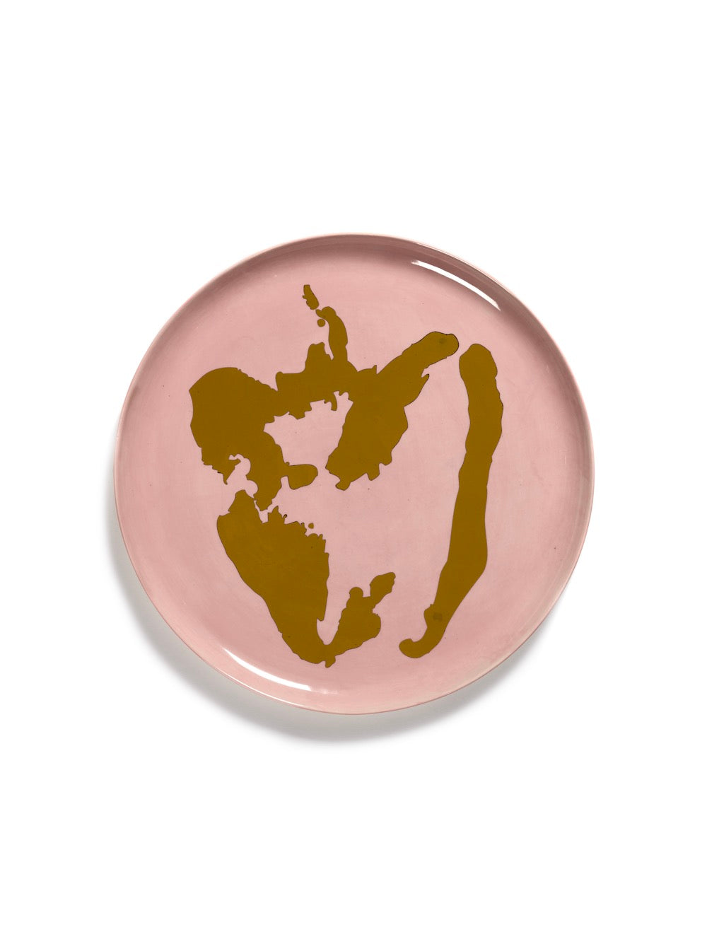 Plato para servir - Rosa - Gold Feast - Por Ottolenghi