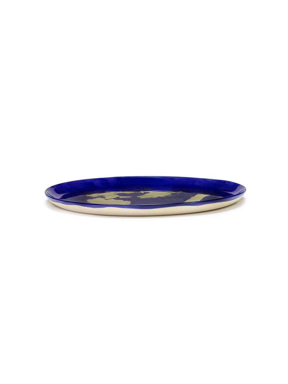 Assiette De Service - Bleu Foncé - Or Feast - By Ottolenghi