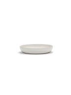 Feast - Set Of 2 Deep Plates - Stoneware - White Red