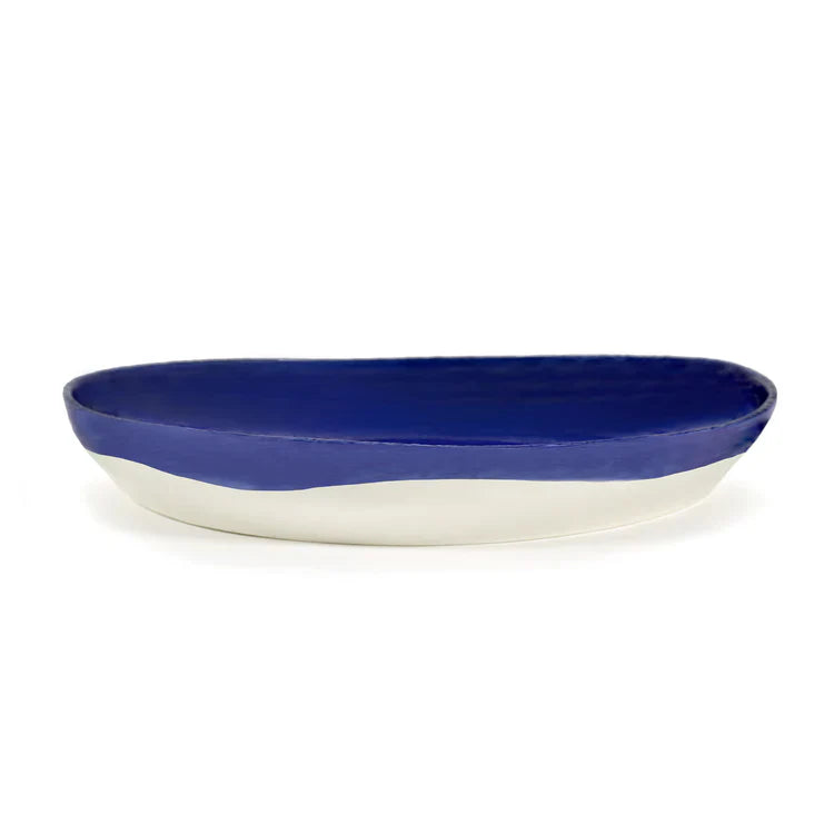 Plat De Service M Rust/Dark - Bleu - By Anita Le Grelle
