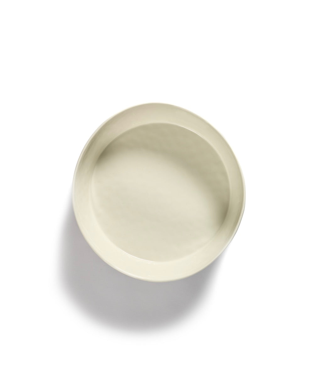 Salad bowl - White Stripes - Blue Feast - By Ottolenghi