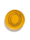 Plat De Service S - Jaune Dots - Noir Feast - By Ottolenghi