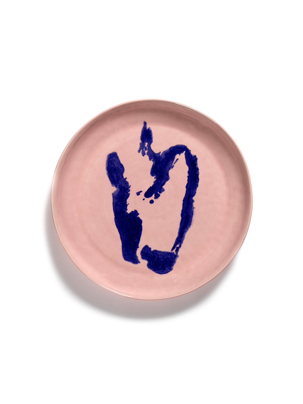 Feast - Serving Platter - S - Stoneware - Pink Blue Pepper
