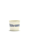 Juego de 4 tazas de café expreso - Blanco - Blue Feast - By Ottolenghi