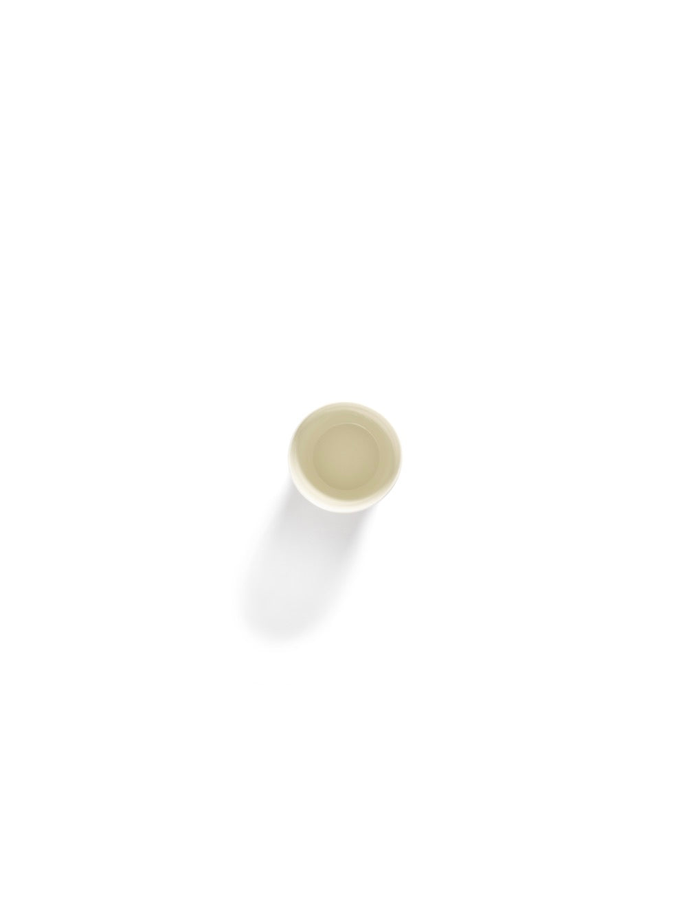 Feast - Set Of 4 Tea Cups - Stoneware - White Blue